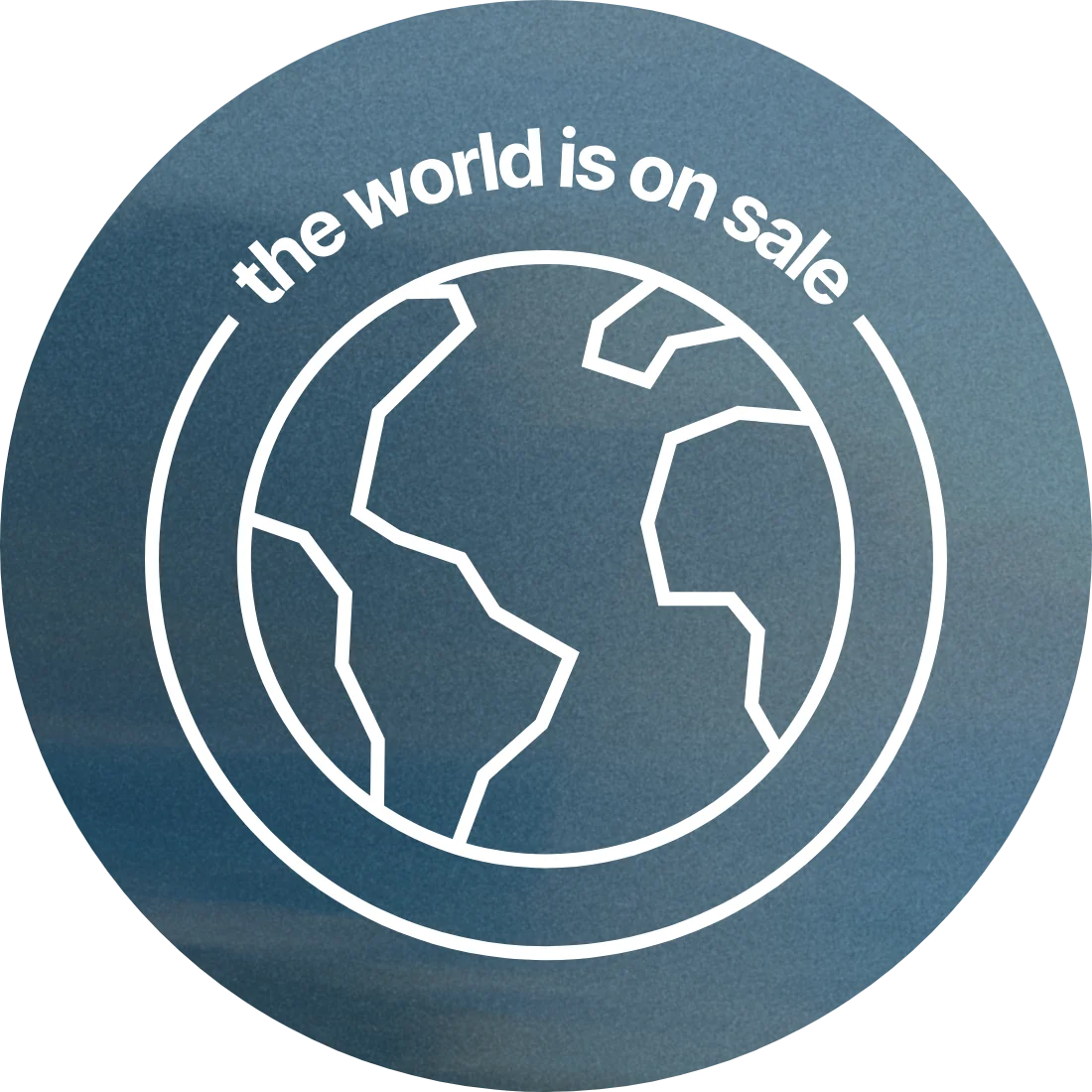 the world is on sale